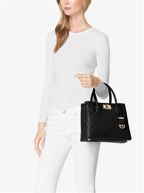 michael michael kors hannah medium satchel 